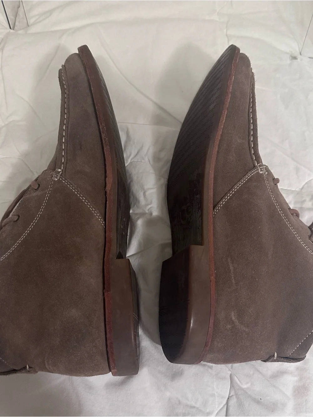 UGG Men's Brown Suede Chukka Boots